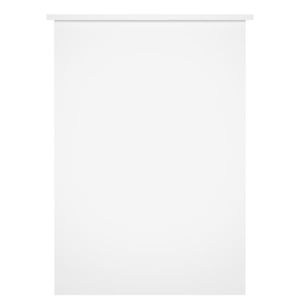 vidaXL skrivebord 100x55x75 cm konstrueret træ hvid -  Skriveborde