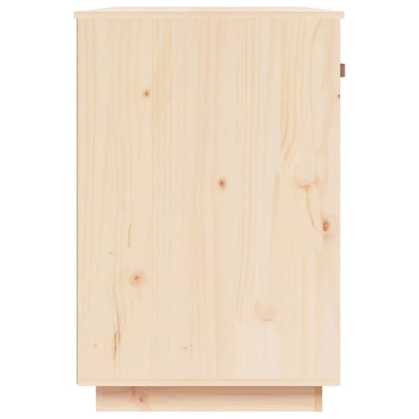 vidaXL Skrivbord 95x50x75 cm massiv furu -  Skrivbord