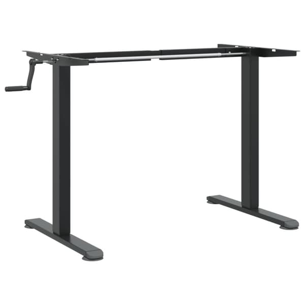 vidaXL Seisontapöydän runko musta (94-135)x60x(70-114) cm teräs - Kirjoituspöydät