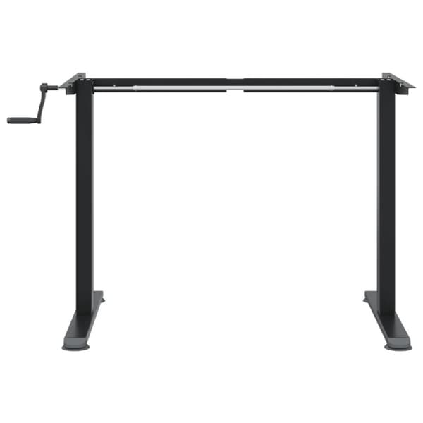 vidaXL Seisontapöydän runko musta (94-135)x60x(70-114) cm teräs - Kirjoituspöydät