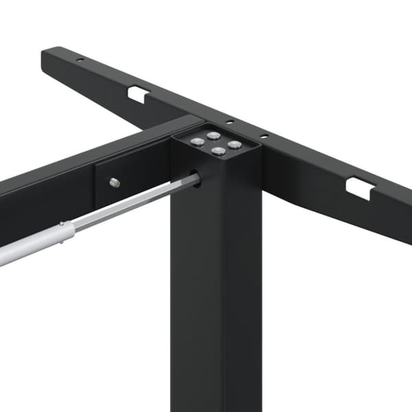 vidaXL Seisontapöydän runko musta (94-135)x60x(70-114) cm teräs - Kirjoituspöydät