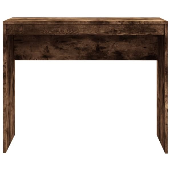 The Living Store Työpöytä savutammi 90x40x72 cm tekninen puu - Kirjoituspöydät