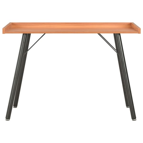 The Living Store Työpöytä 90x50x79 cm ruskea - Kirjoituspöydät