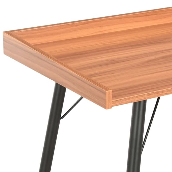 The Living Store Työpöytä 90x50x79 cm ruskea - Kirjoituspöydät
