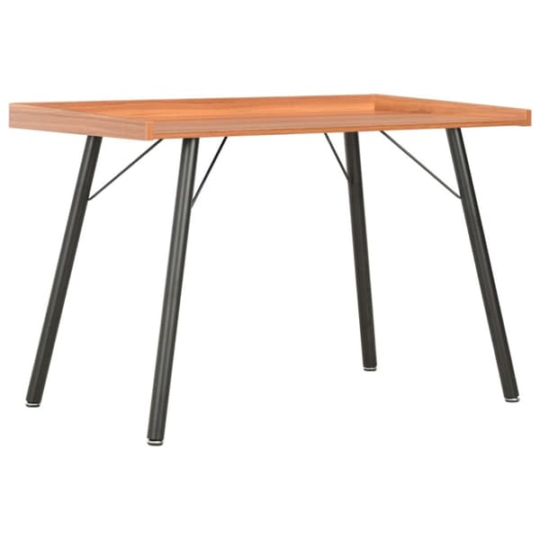 The Living Store Työpöytä 90x50x79 cm ruskea - Kirjoituspöydät
