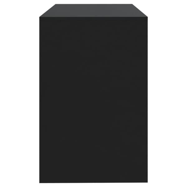 The Living Store skrivebord 101x50x76,5 cm spånplade sort -  Skriveborde