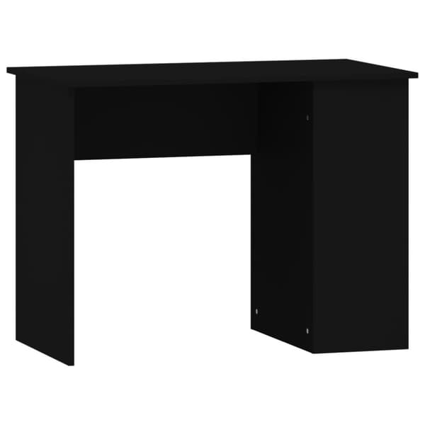 Kirjoituspöydät - Living Työpöytä musta 100x55x75 cm tekninen puu
