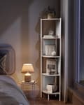 Miniatyrbillede 6 af 8: Corner Board - Corner Cabinet - Med 5 niveauer - Rattan Side Plates - Van Ebony - Beige