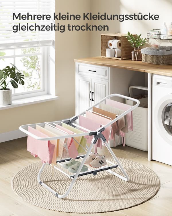 Disende rack - med 2 vinger - Van Staal - Hvid
