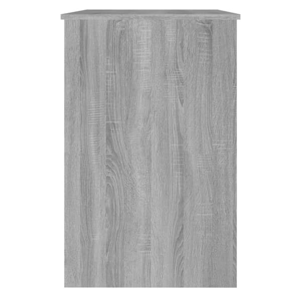 Skriveborde - Living skrivebord 100x50x76 cm konstrueret træ grå sonoma-eg