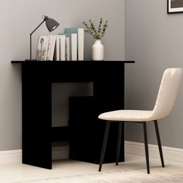 Skriveborde - Living skrivebord 80 x 45 x 74 cm spånplade sort