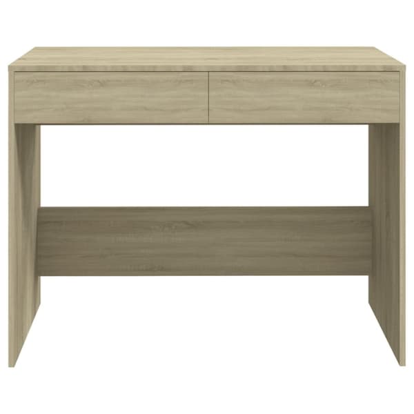 Skrivbord - Living Skrivbord sonoma-ek 101x50x76,5 cm konstruerat trä