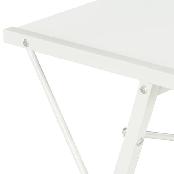 Skrivbord - Living Skrivbord med hylla vit 116x50x93 cm