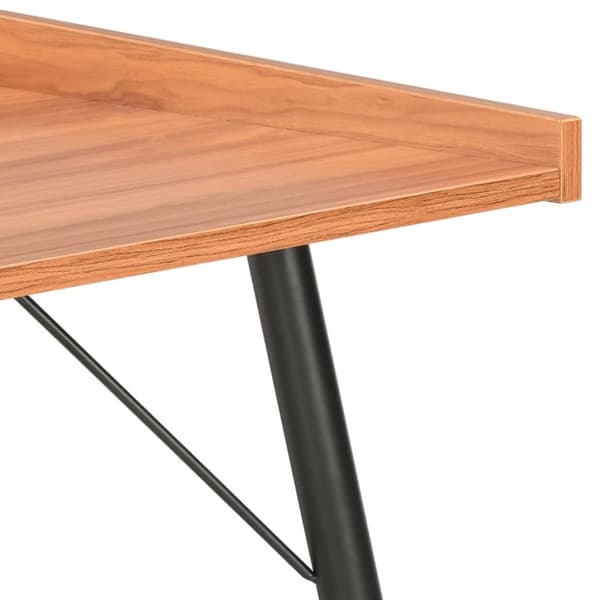Skriveborde - Living skrivebord 90x50x79 cm brun