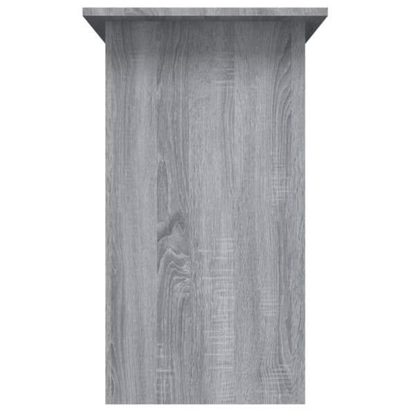 Kirjoituspöydät - Living Työpöytä harmaa Sonoma 80x45x74 cm tekninen puu