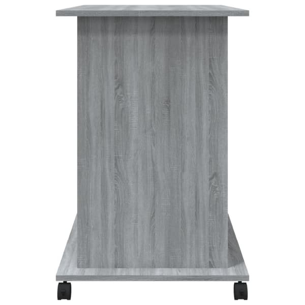 Skrivbord - Living Datorbord grå sonoma-ek 80x50x75 cm konstruerat trä