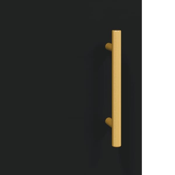 Skrivbord - Living Skrivbord svart 140x50x75 cm konstruerat trä