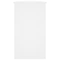 Miniatyrbild 7 av 9: Skrivbord vit 90x45x76 cm konstruerat trä - Skrivbord - Datorbord - Home & Living