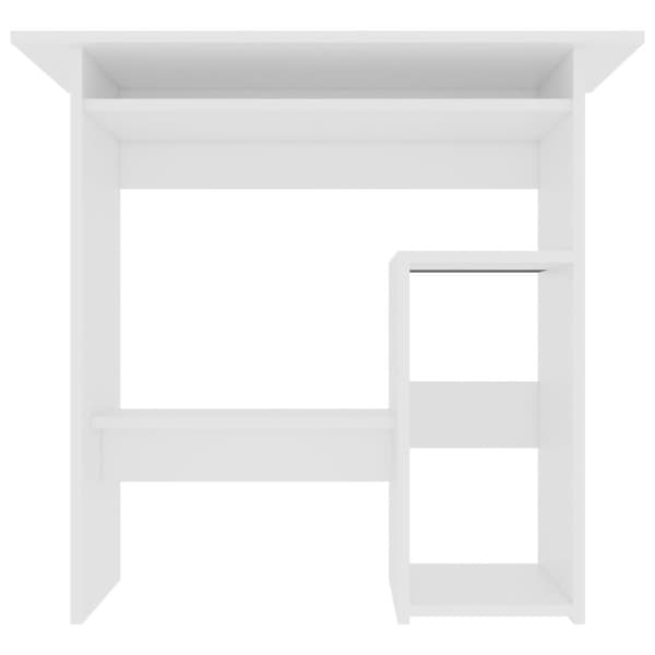 Työpöytä valkoinen 80x45x74 cm tekninen puu - Työpöytä - Työpöydät - Home & Living