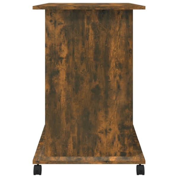 Datorbord rökfärgad ek 80x50x75 cm konstruerat trä - Dator - Datorbord - Home & Living