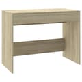 Miniatyrbillede 3 af 9: Skrivebord 101x50x76,5 cm spånplade sonoma-eg - Skrivebord - Skriveborde - Home & Living