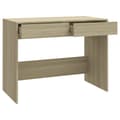 Miniatyrbillede 8 af 9: Skrivebord 101x50x76,5 cm spånplade sonoma-eg - Skrivebord - Skriveborde - Home & Living