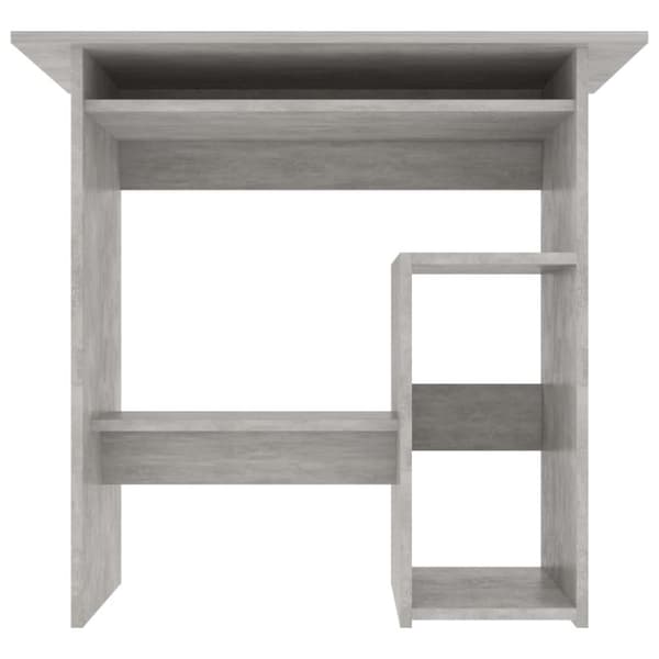 Työpöytä betoninharmaa 80x45x74 cm tekninen puu - Työpöytä - Työpöydät - Home & Living