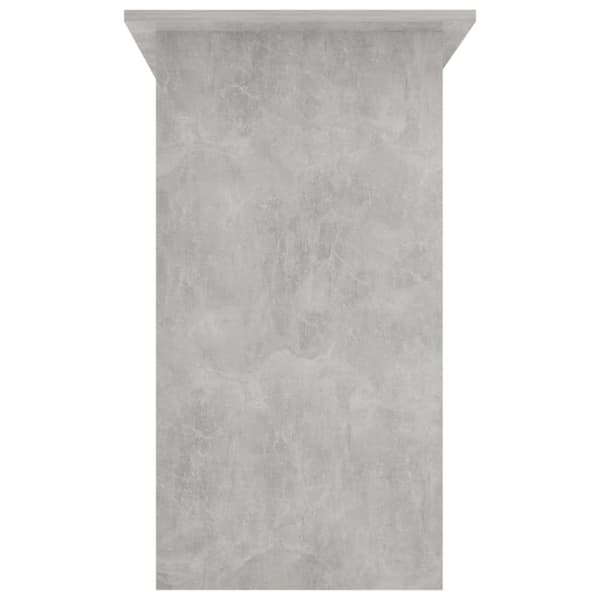 Työpöytä betoninharmaa 80x45x74 cm tekninen puu - Työpöytä - Työpöydät - Home & Living