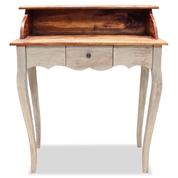 Skrivebord i massivt genbrugstræ  80 x 40 x 92 cm - Skrivebord - Skriveborde - Home & Living