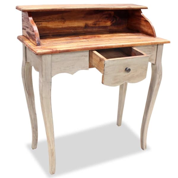 Skrivebord i massivt genbrugstræ  80 x 40 x 92 cm - Skrivebord - Skriveborde - Home & Living