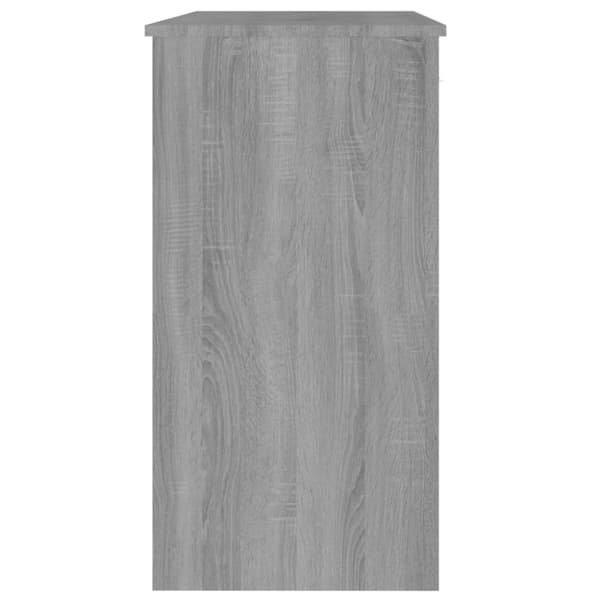 Työpöytä harmaa Sonoma 80x40x75 cm tekninen puu - Pöytä - Pöydät - Home & Living
