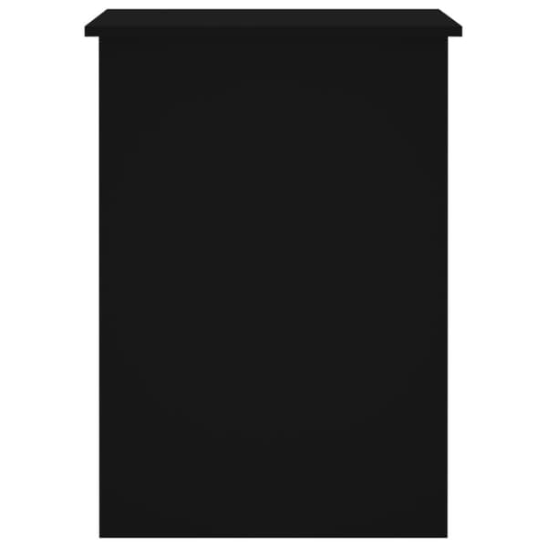 Työpöytä musta 100x55x75 cm tekninen puu - Työpöytä - Tietokonepöytä - Home & Living