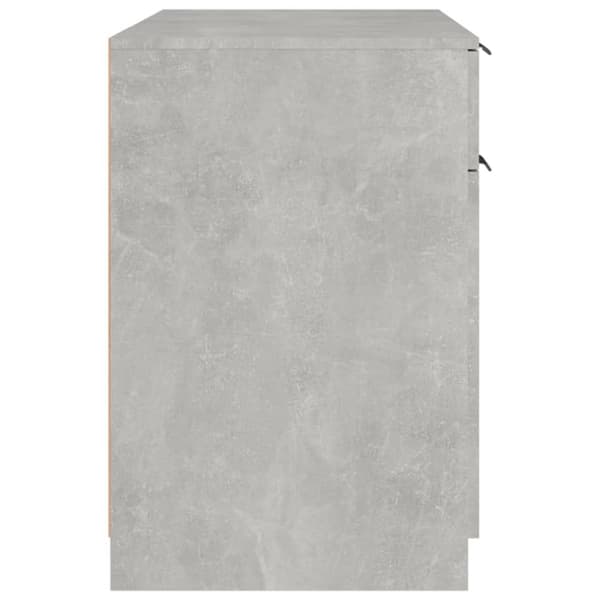 Työpöytä betoninharmaa 100x50x75 cm tekninen puu - Työpöytä - Työpöydät - Home & Living