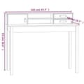 Miniatyrbild 10 av 11: Skrivbord 110x50x93 cm massiv furu - Skrivbord - Skriv Bord - Home & Living