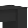 Pikkukuva 6 / 10: vidaXL Työpöytä musta 140x50x75 cm tekninen puu