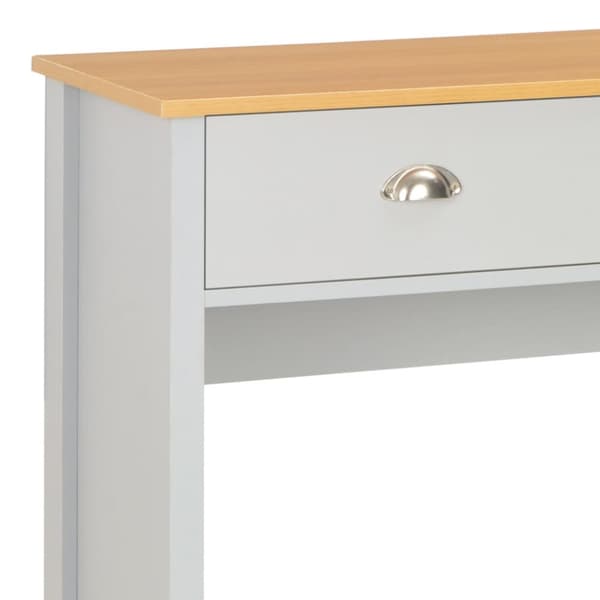 konsolbord 97x35x76 cm grå