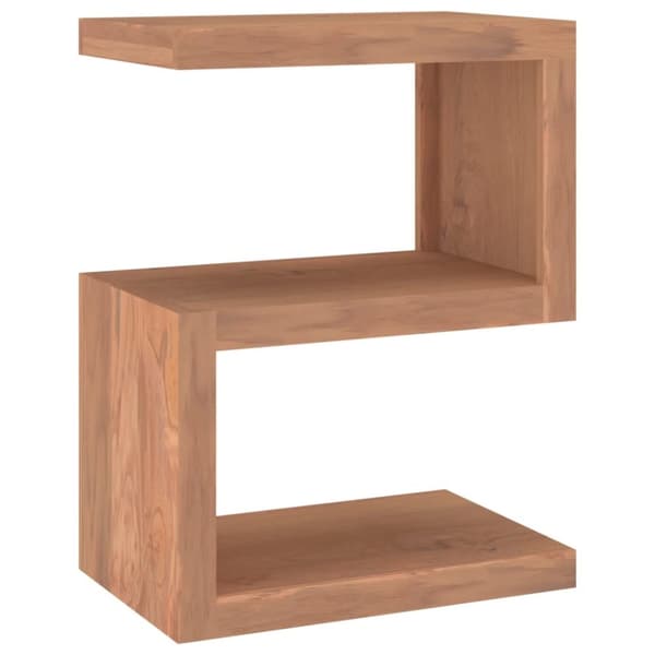 sidebord 45x30x60 cm massivt teaktræ