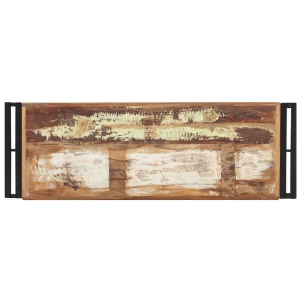 konsolbord 90x30x75 cm massivt genbrugstræ