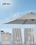 Pikkukuva 4 / 5: Parasol - kampi - neliö - ristijalka - harmaa
