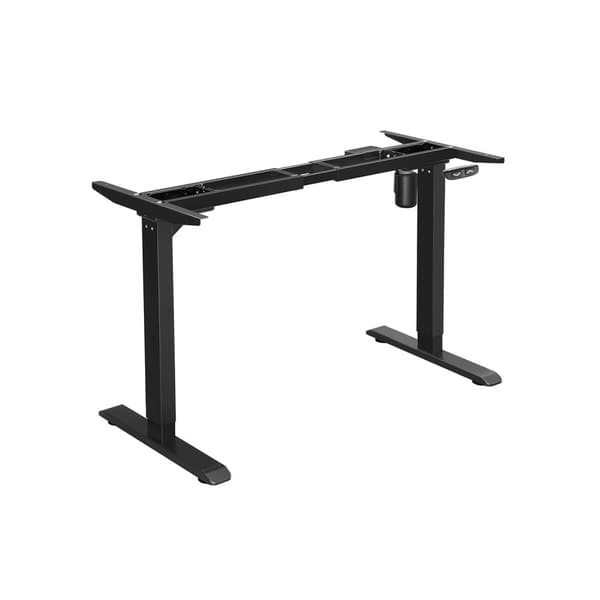 Rootz Elektrisk Højdejusterbar Skrivebordsstativ - Stående Skrivebord - Sit Stand Skrivebord - Fjernbetjening - Kontinuerlig højdejustering - Lav støj