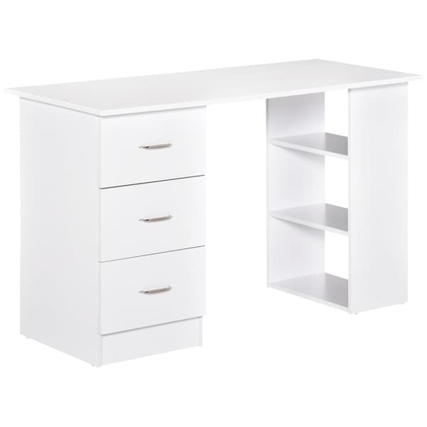 Rootz Desk -tietokonepöytä - Toimistopöytä - Työpöytä - Moderni muotoilu - Vankka rakenne - Tilava työtaso - 120cm x 49cm x 72cm
