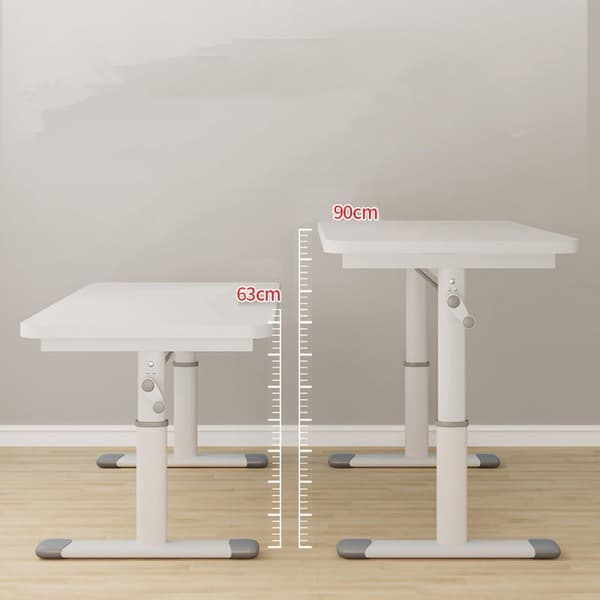 Korkeussäädettävä Pöytä 80x60 cm – Kompakti ja Ergonominen Työpöytä