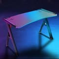 Miniatyrbilde 1 av 6: Gamingbord 140cm med RGB Belysning - Svart