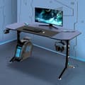 Miniatyrbilde 1 av 4: Gamingbord 140cm med RGB-Belysning og Stabile Stålben