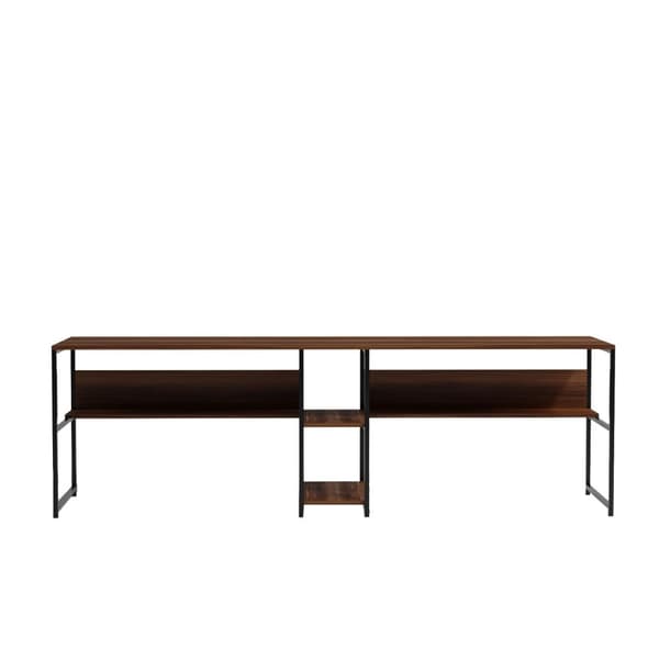 Chic Home Annikki työpöytä 240x60xK74 cm, ruskea
