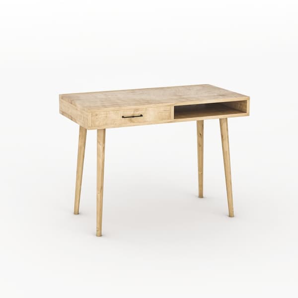 Chic Home Kaarlo työpöytä 105x55xK79 cm, vaaleanruskea