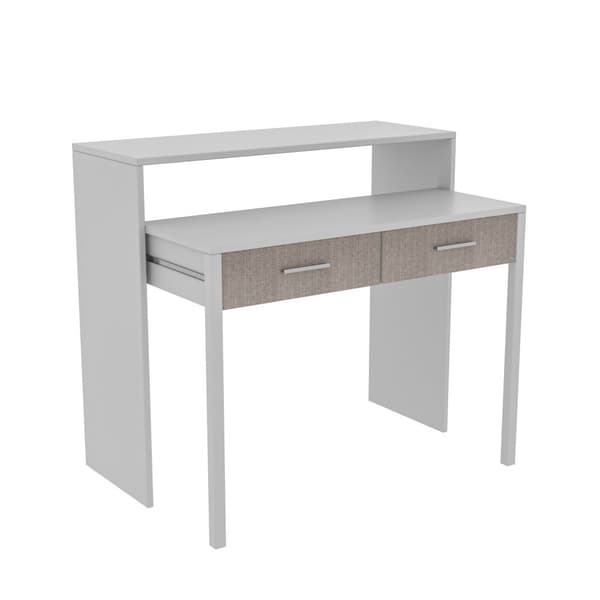Chic Home Maija työpöytä 99x58xK88 cm, valkoinen/taupe