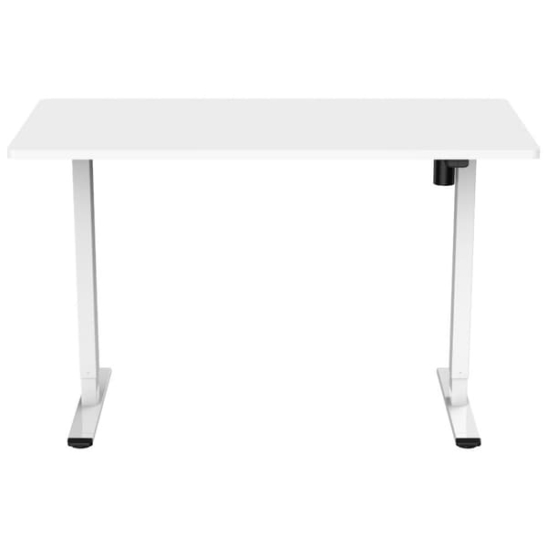 Lykke Elektrisk hæve-sænke-bord M100, hvid, 140 x 70 cm