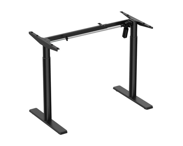 Desk Frame - Elektriskt Höj och Sänkbart Underrede - Svart