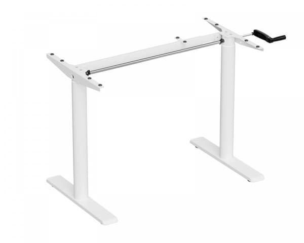 Desk Frame - Höj och Sänkbart Underrede - Vit